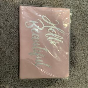 NWT Hello Beautiful Makeup Bag